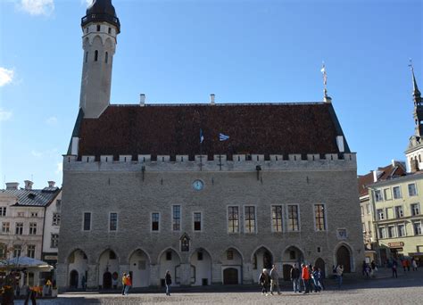 Tallinn Town Hall Ancient And Medieval Architecture