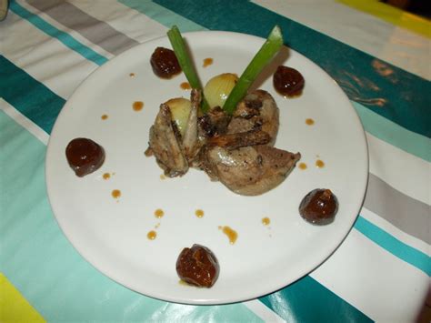 Recette palombe aux figues confites