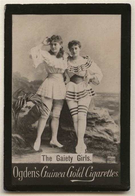 Npg X193117 The Gaiety Girls Grace Palotta As Ethel Hawthorne Florence Lloyd As Cissy