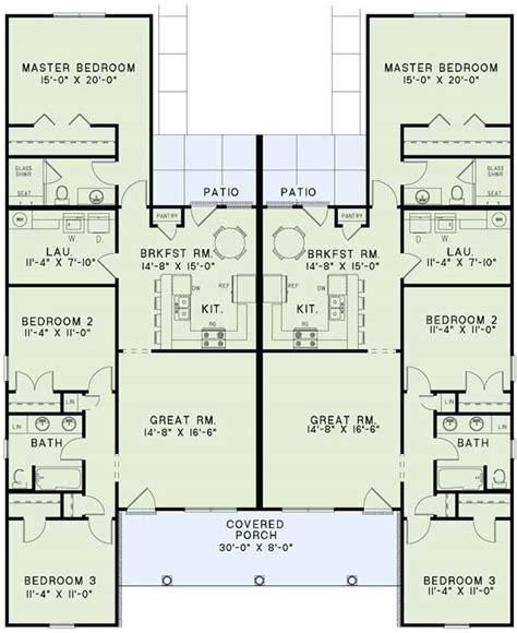 These 6 bedroom house plans offer flexibility and room to grow. Country House Plan - 6 Bedrooms, 4 Bath, 1344 Sq Ft Plan ...