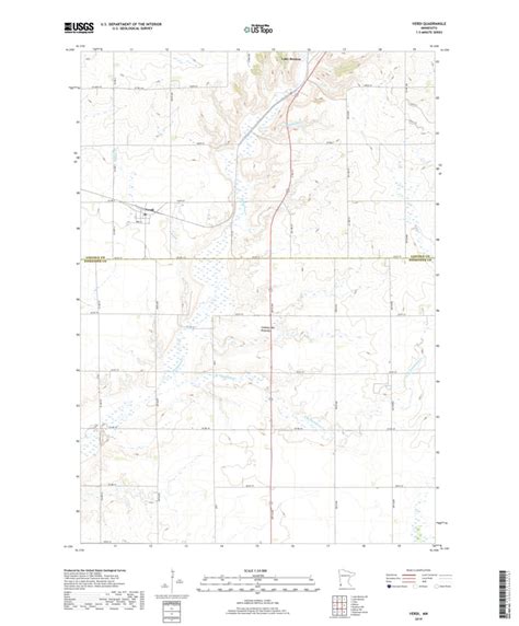 Verdi Mn 2019 24000 Scale Map By United States Geological Survey