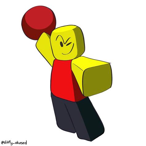 A Cartoon Character With A Red Ball In His Hand And An Angry Look On