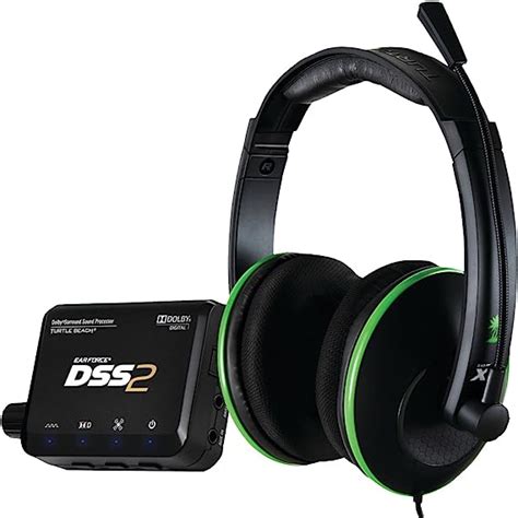Turtle Beach Ear Force Dxl Dolby Surround Sound Gaming Headset Xbox