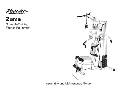 Pacific Fitness Zuma Home Gym Manual Blog Dandk