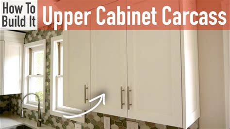 How To Build Kitchen Upper Cabinets From Scratch