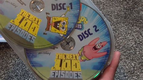 Spongebob Squarepants The Next 100 Episodes Dvd Unboxing Youtube