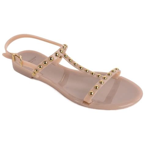 Nude Jelly Sandals Craftysandals Com