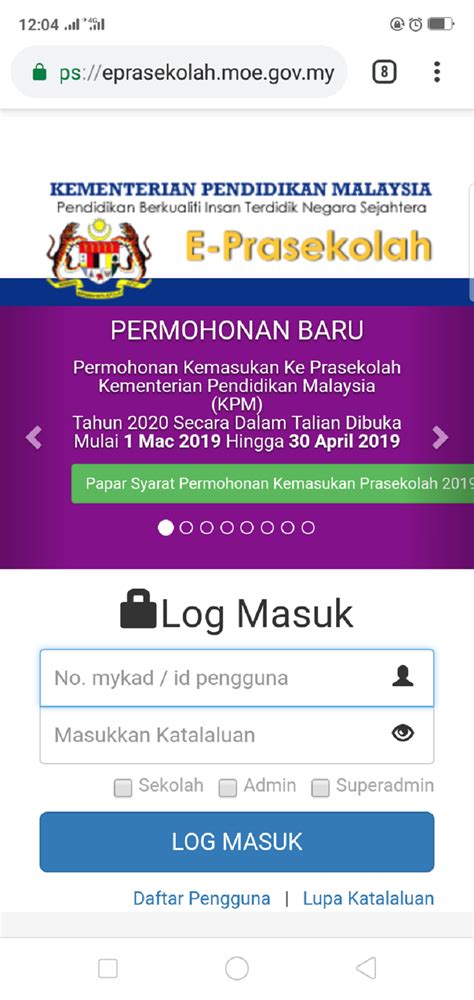 Ibu bapa/penjaga boleh mengambil borang permohonan di sekolah yang ingin dimohon. Permohonan Prasekolah Dibuka Mulai 1 Mac 2019. Ini Cara ...