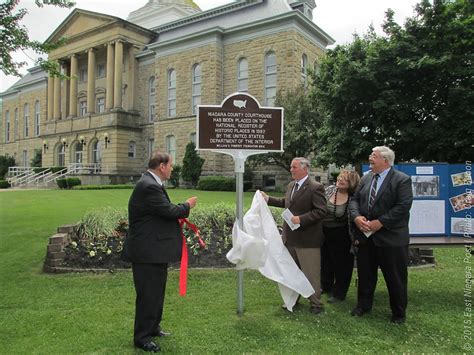 East Niagara Post County Building Historic Designation Noted