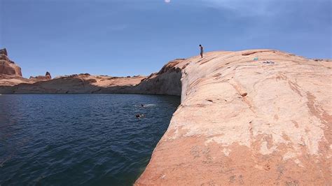 Cliff Jumping Lake Powell Youtube