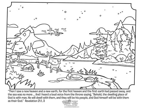 Revelation 21 Coloring Page Whats In The Bible