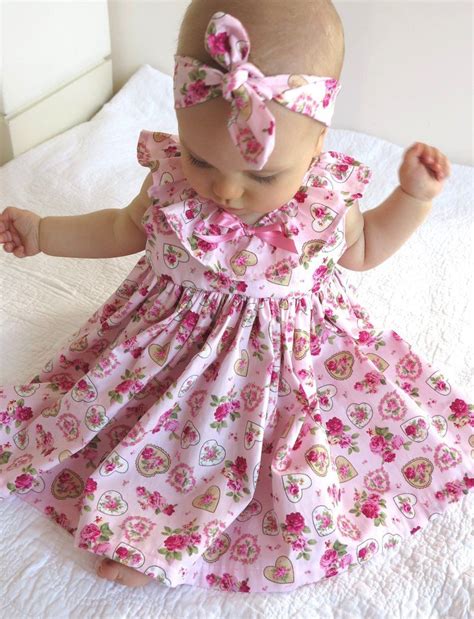 Baby Girl Dress Baby Special Occasion Dress Pink Baby Etsy Baby