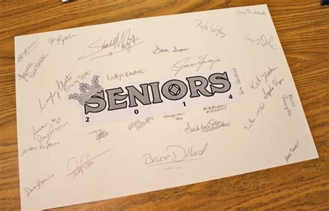 Sign The Senior Autograph Page Gulf High School