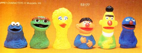 Sesame Street Finger Puppets Cbs Toys Muppet Wiki Fandom Powered