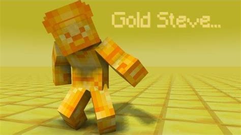 The Story Of Gold Steve Minecraft Youtube