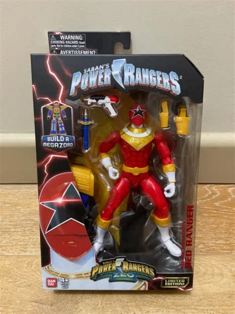 Bandai Power Rangers Legacy Red Zeo Ranger Action Figure Build A
