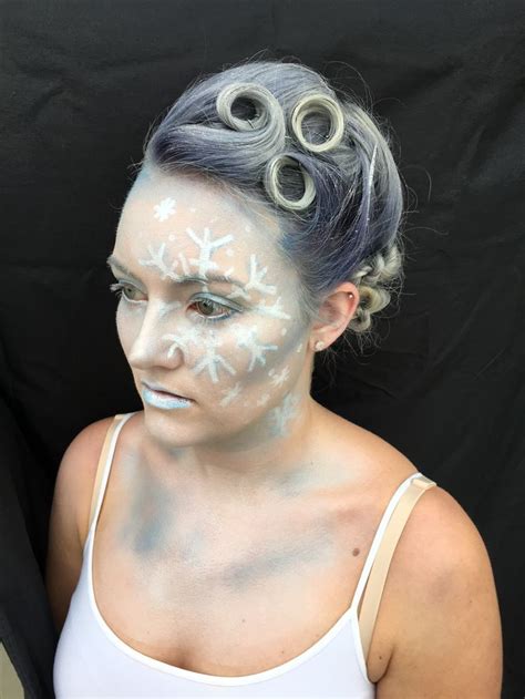 Snow Queen Carnival Face Paint Hair Makeup Face Paint