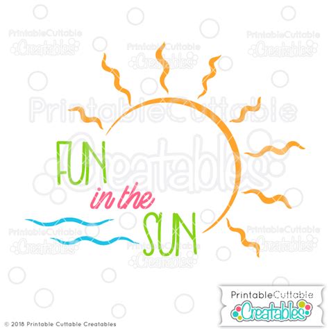 34 Free Sun Svg Images Free SVG Files Silhouette And Cricut Cutting