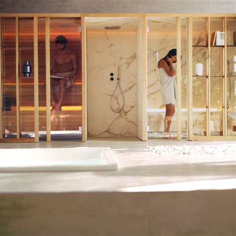 Yoku Spa Combines A Sauna Turkish Bath And A Generous Central Shower