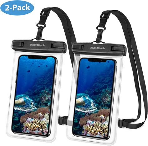 Unbreakcable Universal Waterproof Phone Pouch 2 Pack Ipx8