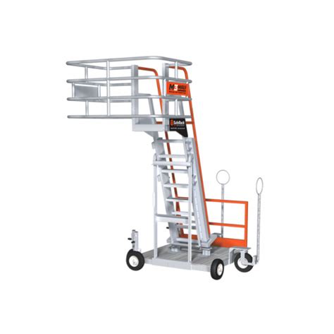 Step Thru Mobile Access Platform Ladders Spacepac Industries