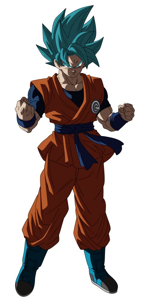 Goku Cc Ssj Blue By Andrewdb13 On Deviantart Anime Dragon Ball Super
