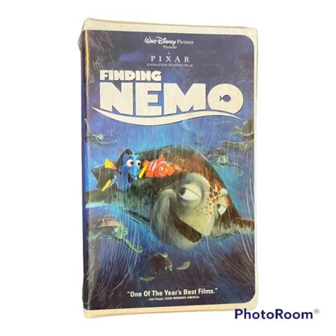 Finding Nemo Original Vhs New Sealed Clamshell Disney Pixar