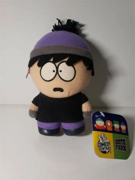 Fun 4 All Plush 7and Goth Stan South Park 2004 New Wtags Cartman Kyle Kenny 6495 Picclick