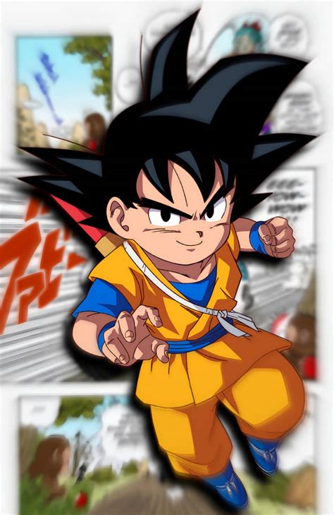 Kid Goku Dragon Ball Daima By Endwork On Deviantart