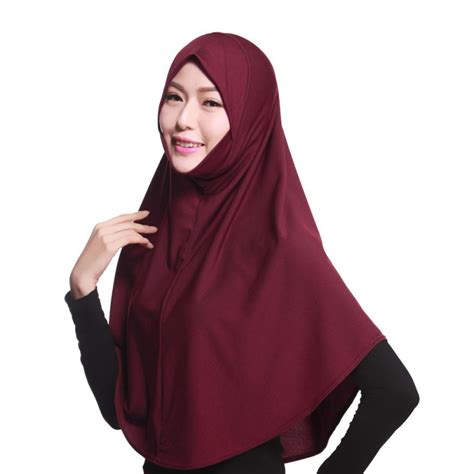 20 Colors Women Hijabs Islamic Chest Cover Scarf Bonnet Full Cover