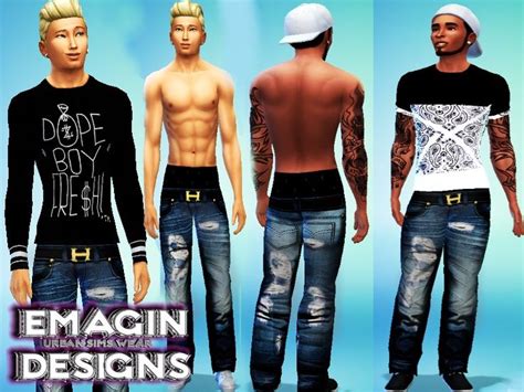 1000 Images About Vêtements Hommes Sims 4 On Pinterest