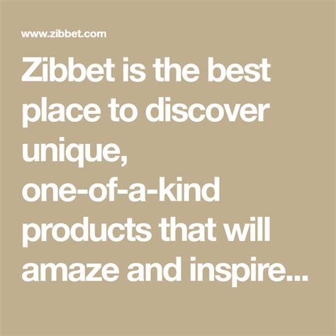 Zibbet Is The Best Place To Discover Unique One Of A Kind Products