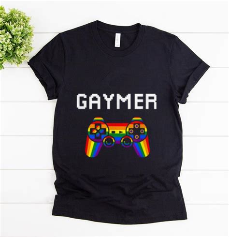 Pretty Gaymer Pride Month Lgbt Gamer Lover Shirt Kutee Boutique