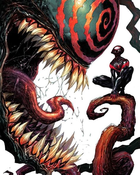 Check Out This Awesome Pic Of Miles Morales And Venom This Is So Dam