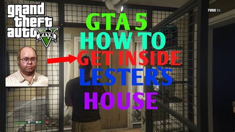 Gta 5 Online Get Into Lesters House Secret Locationglitch After