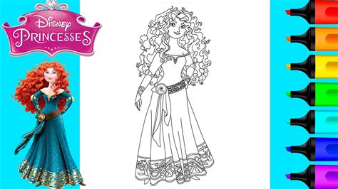 Disney Movie Brave Coloring Pages