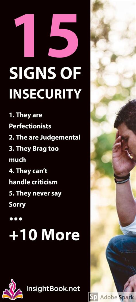 Signs Of Insecurity List Signs Of Insecurity Am I Insecure Signs Of