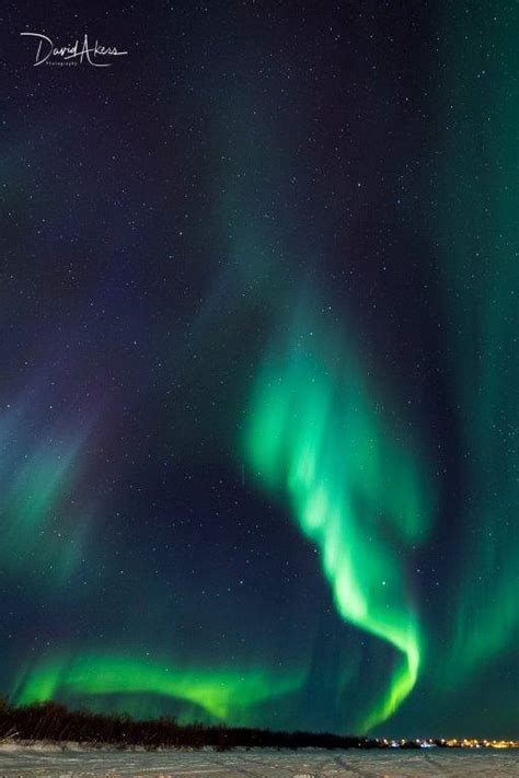 The Night Sky Above Kaaresuvanto Finnish Lapland Keighley