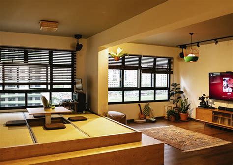 The intricate japanese design is rivaled by. House Tour: Traditional Japanese house-inspired BTO flat ...