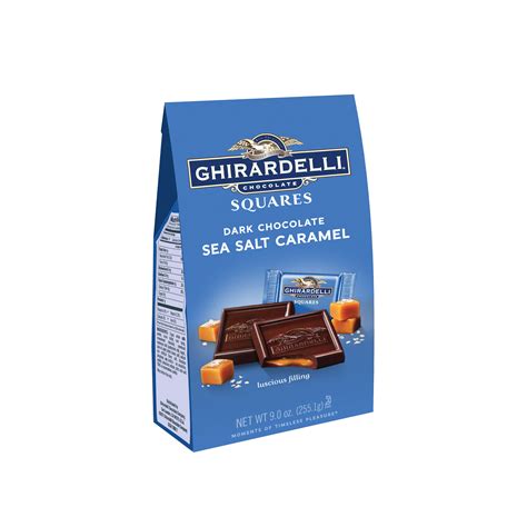 Ghirardelli Dark Chocolate Sea Salt Caramel 9 Oz