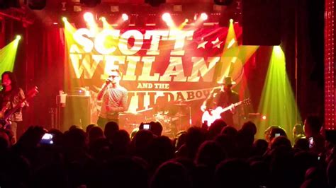 Scott Weiland At The Double Door Chicago 2 27 15 Youtube