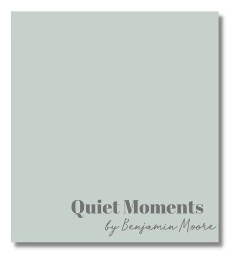 20 Benjamin Moore Quiet Moments Paint Color Ideas Nikkis Plate