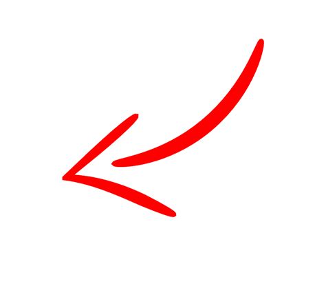 Red arrow PNG png image