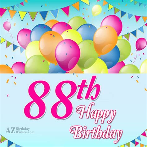 88th Birthday Wishes Birthday Images Pictures