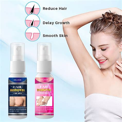 10ml 50ml Hair Removal Spray Hair Growth Inhibitor Natural Painless