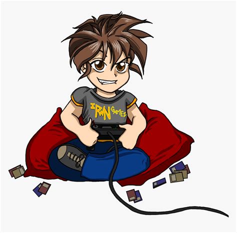Anime Boy Clipart Gamer Anime Gamer Boy Png Transparent Png