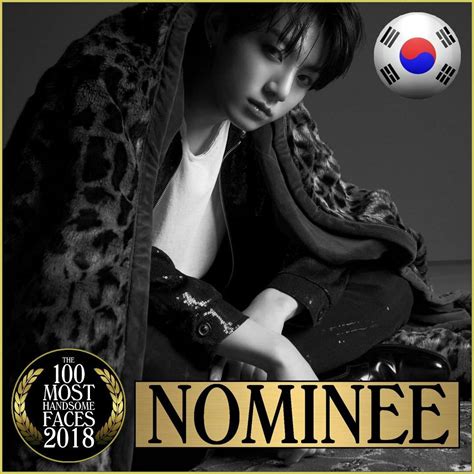 Jungkook Is Nominated For The Most Handsome Faces Bts Armys Amino