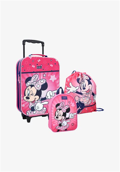 Disney Disney Set Minnie Mouse Luggage Set Pink Zalandoie