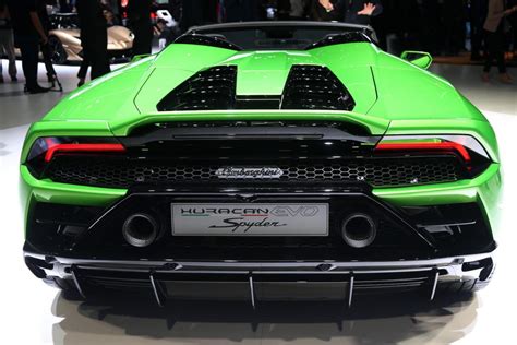 Lamborghini Huracan Evo Spyder Revealed Performancedrive