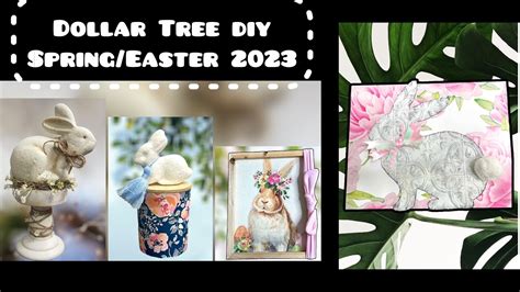 Spring-Easter Home Decor DIY Dollar Tree - YouTube